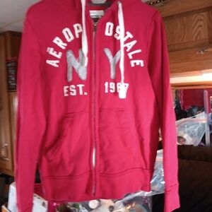 Aeropostale Red NY Hoodie